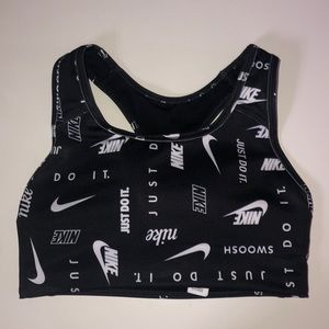 NWOT NIKE Logo Sports Bra